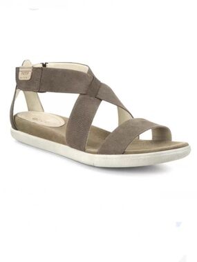 ECCO Damara Ankle + Cross Strap Sandals size 38